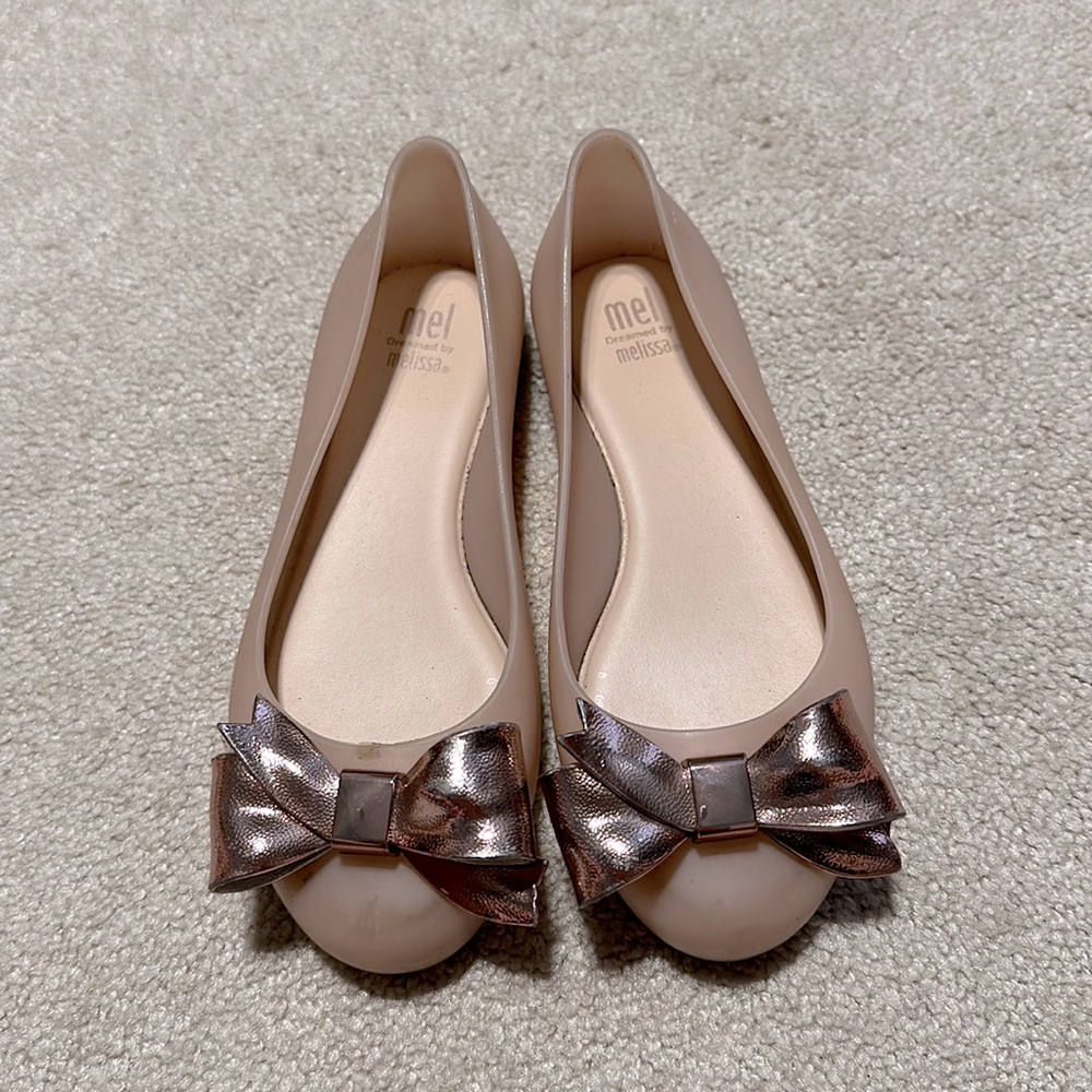Melissa flats, girls size 1